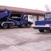Bagger und Kran